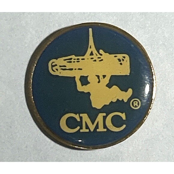 CMC  Fire Rescue Harness Fire EMS Fire Fighter Rescue Equipment Ad Lapel Pin - Picture 1 of 4